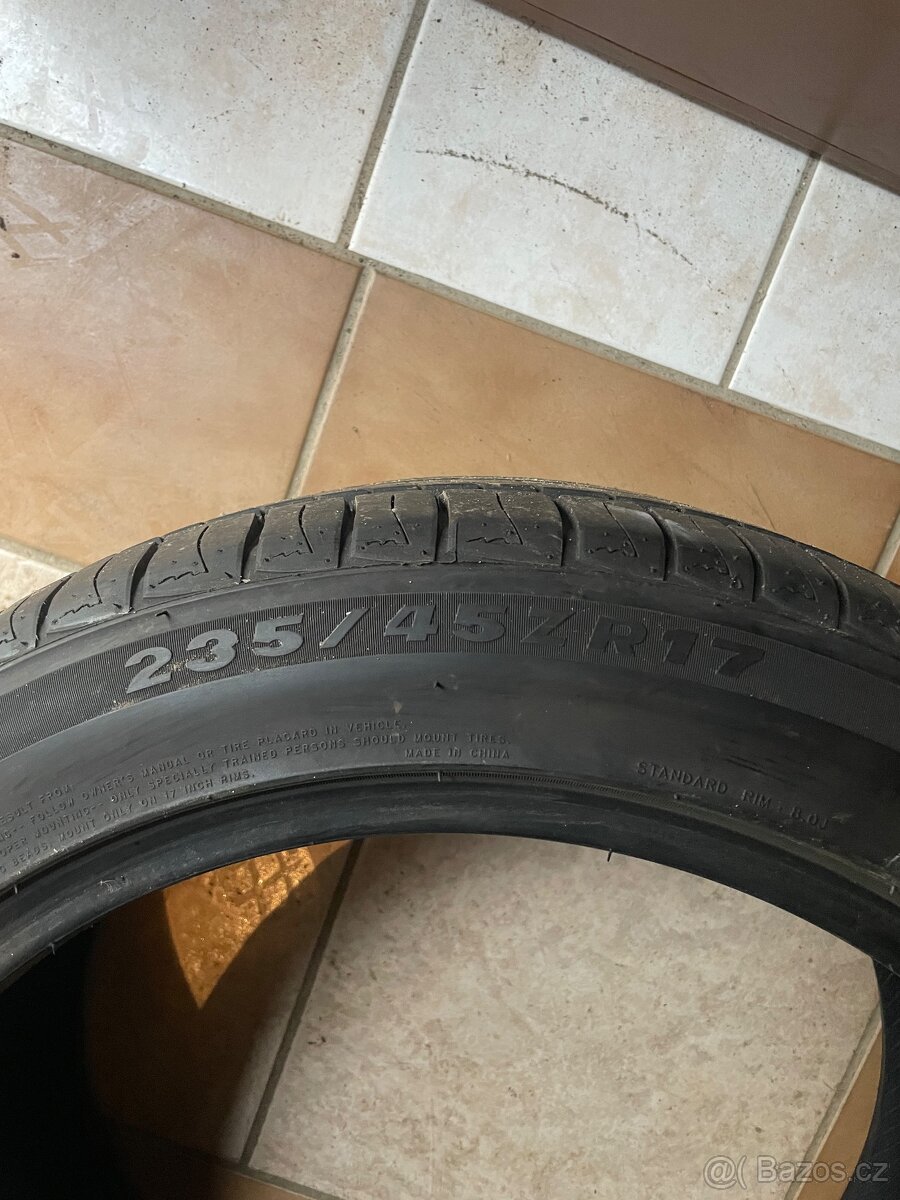 Letni pneu tomket sport 235/45 R 17-vw touran cross - 2
