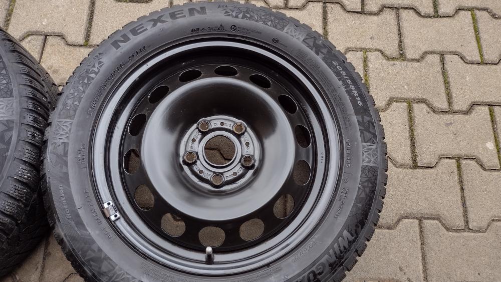 Komplet zima 5x112 205/55 R16 Nexen 7,5mm - 2