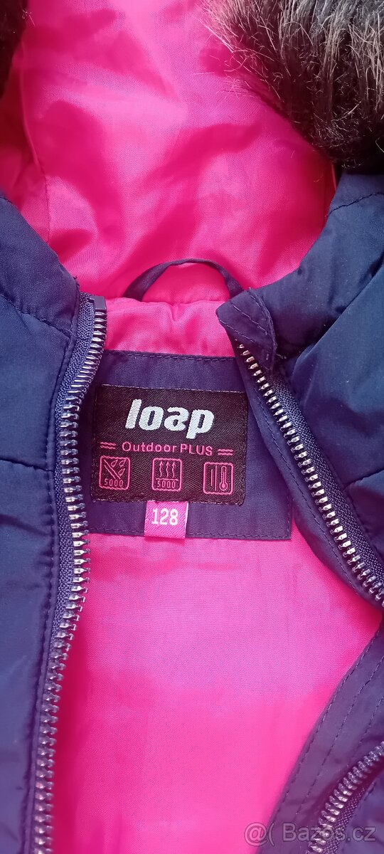 Dívčí zimní bunda Loap - 2