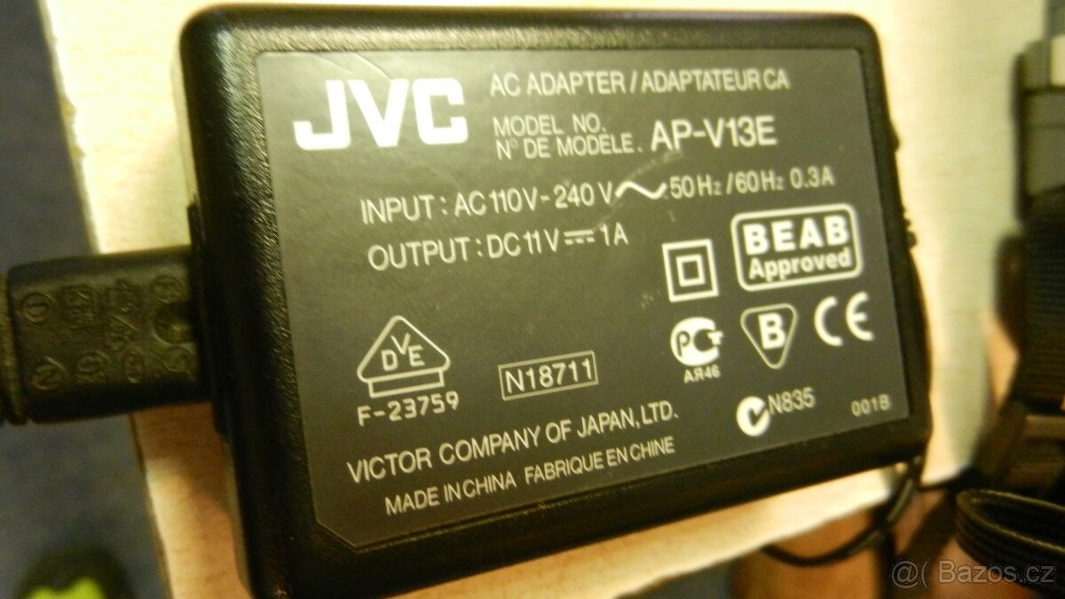 mini DV JVC GR-D30E - nefunkční - 2