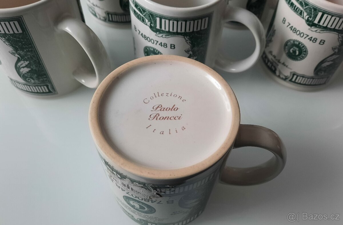 Souprava 6 hrníčků z italské kolekce Paolo Roncci - 2