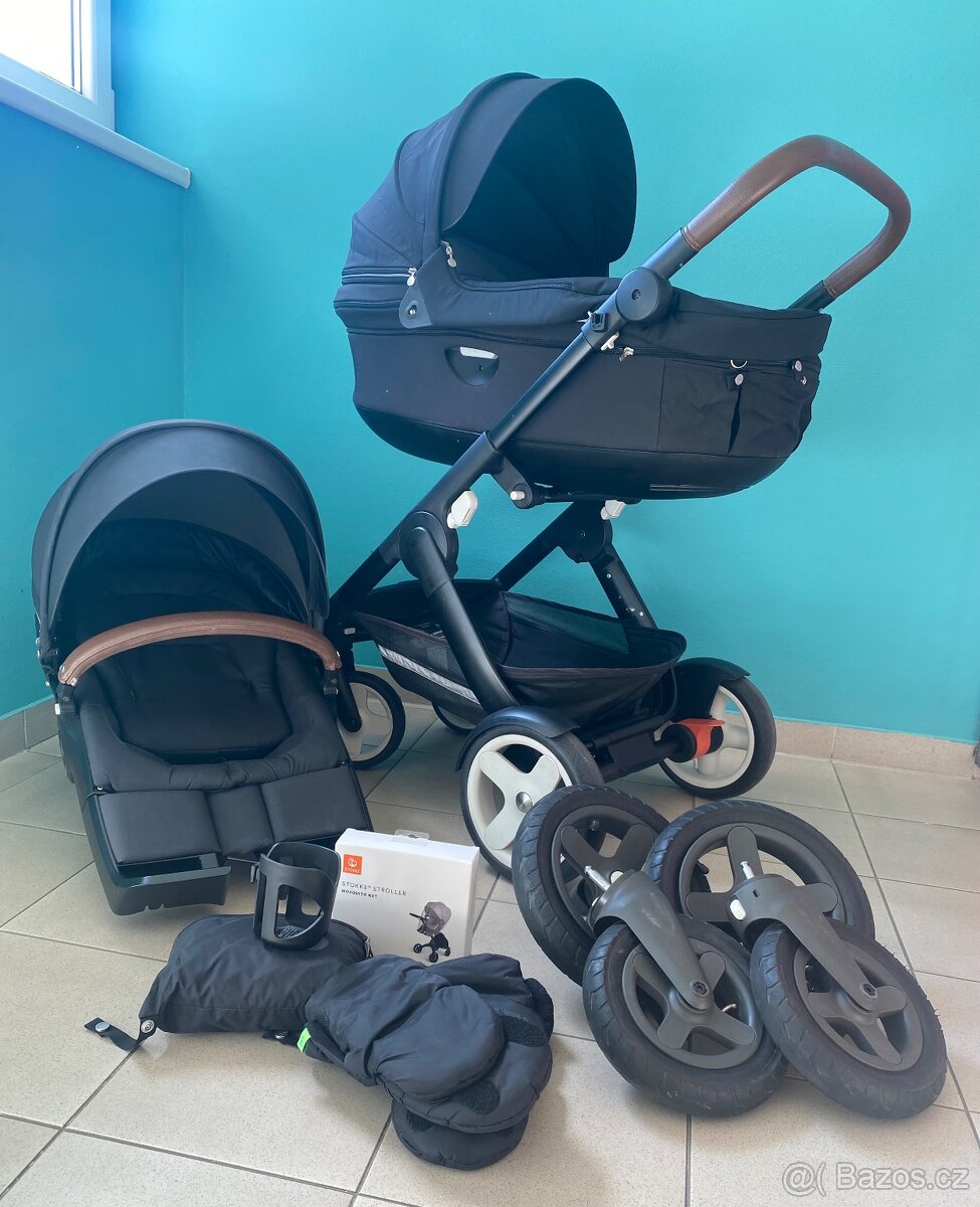 Kočárek Stokke Trailz - dvojkombinace - 2