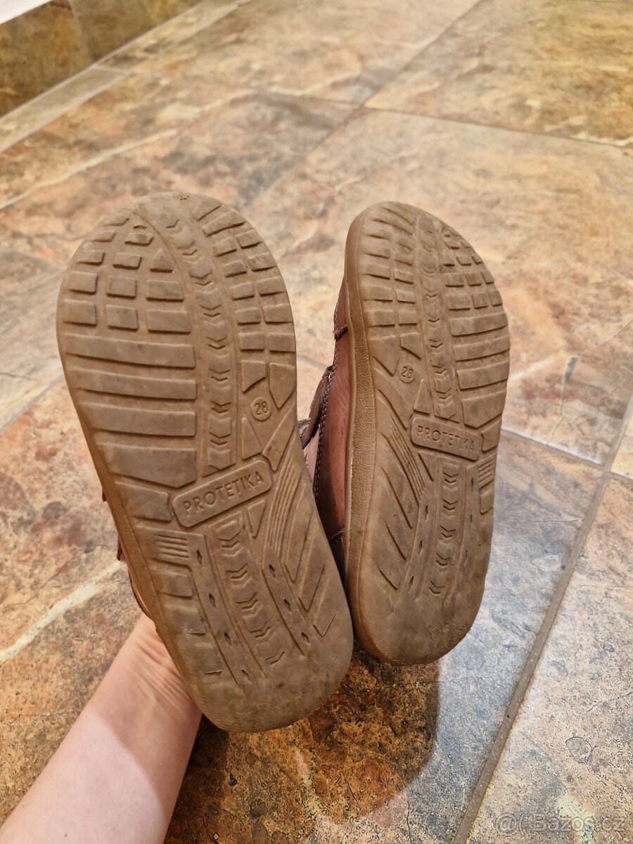 Dětské Zimní boty, barefoot, zn. Protetika, vel. 28 - 2