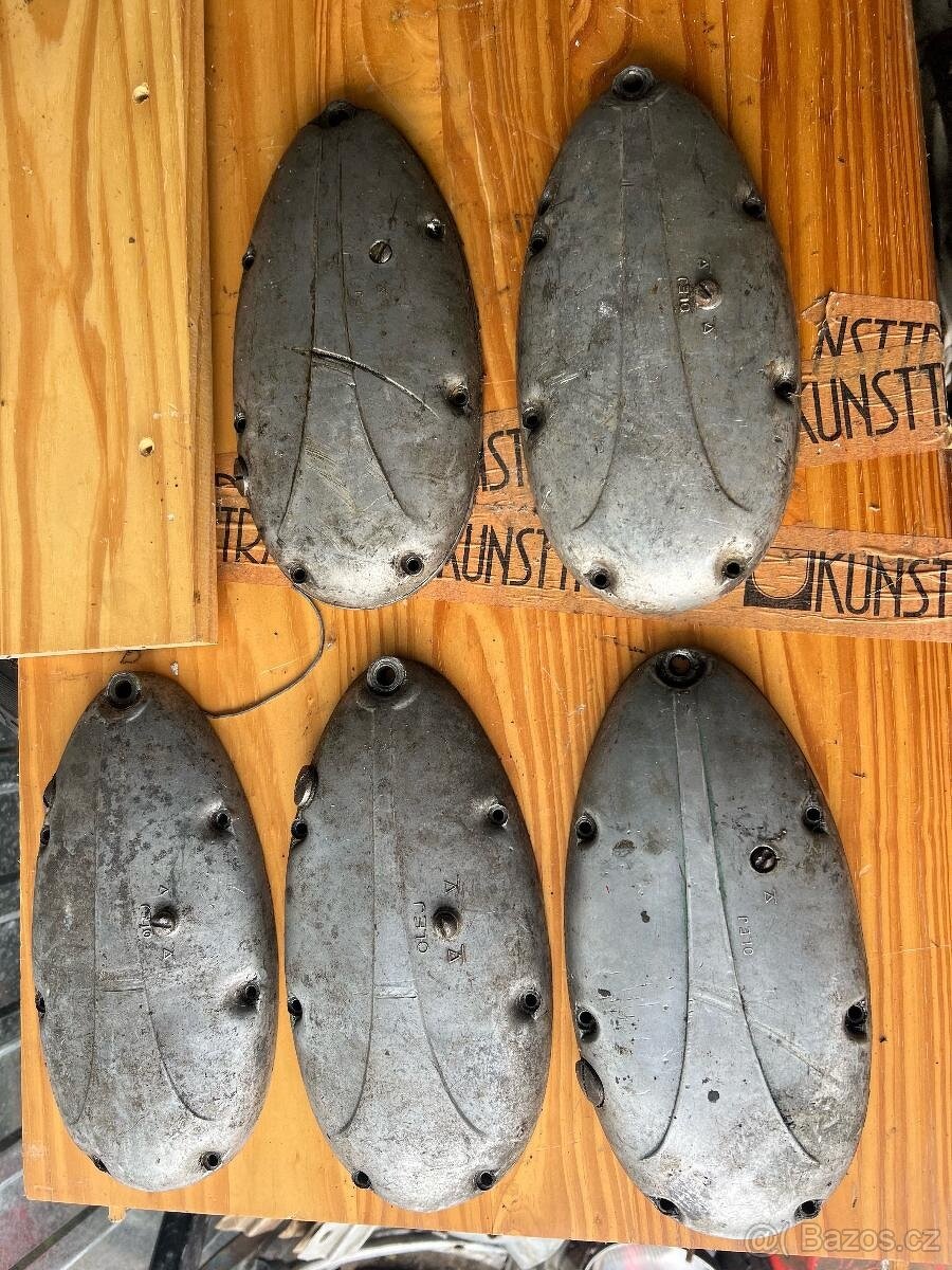 JAWA 50 KARTERY a kryty spojky v nálezovém stavu - 2