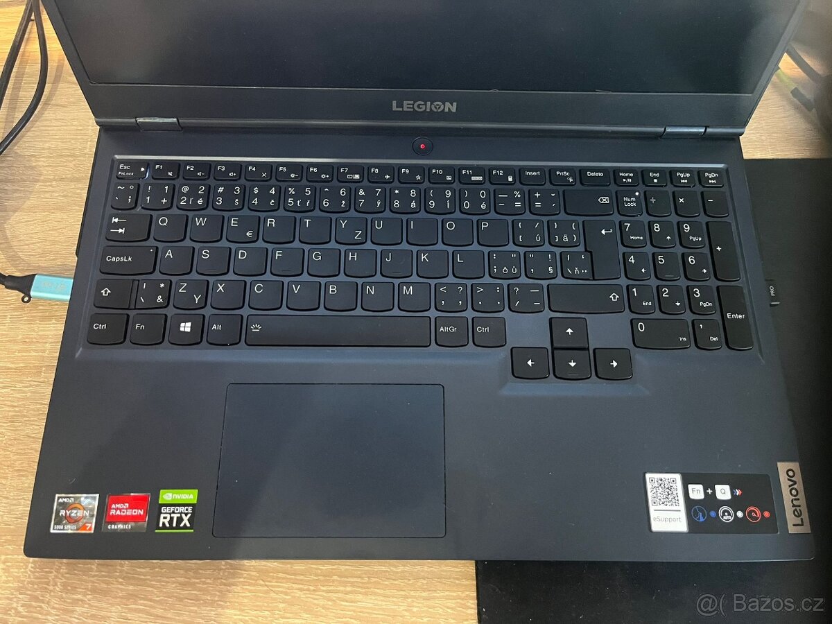 Lenovo LEGION 15ACH6H - AMD Ryzen 7 5800H, RTX 3060 - 2