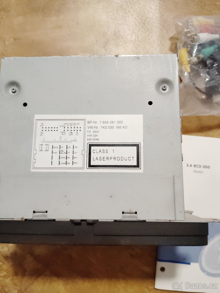 MP3 Autorádio Vw - 2