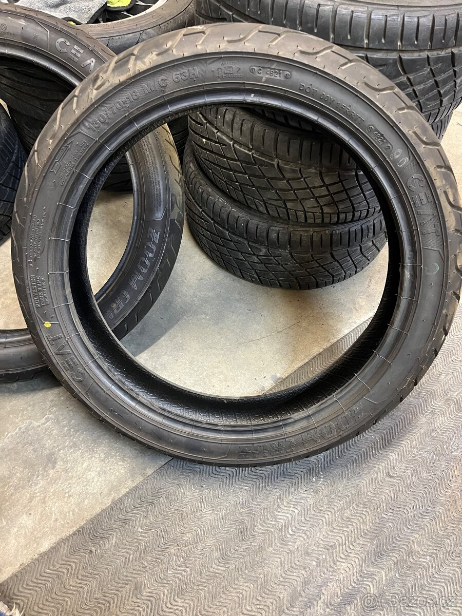 Pneu ceat zoom cruz 100/90-18 m/c 56h - 2