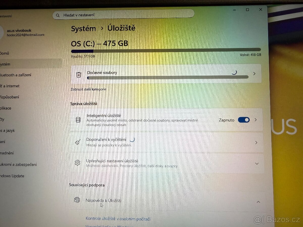 Asus Vivobook 477gb hdd,ram16gb,Core i5 - 2