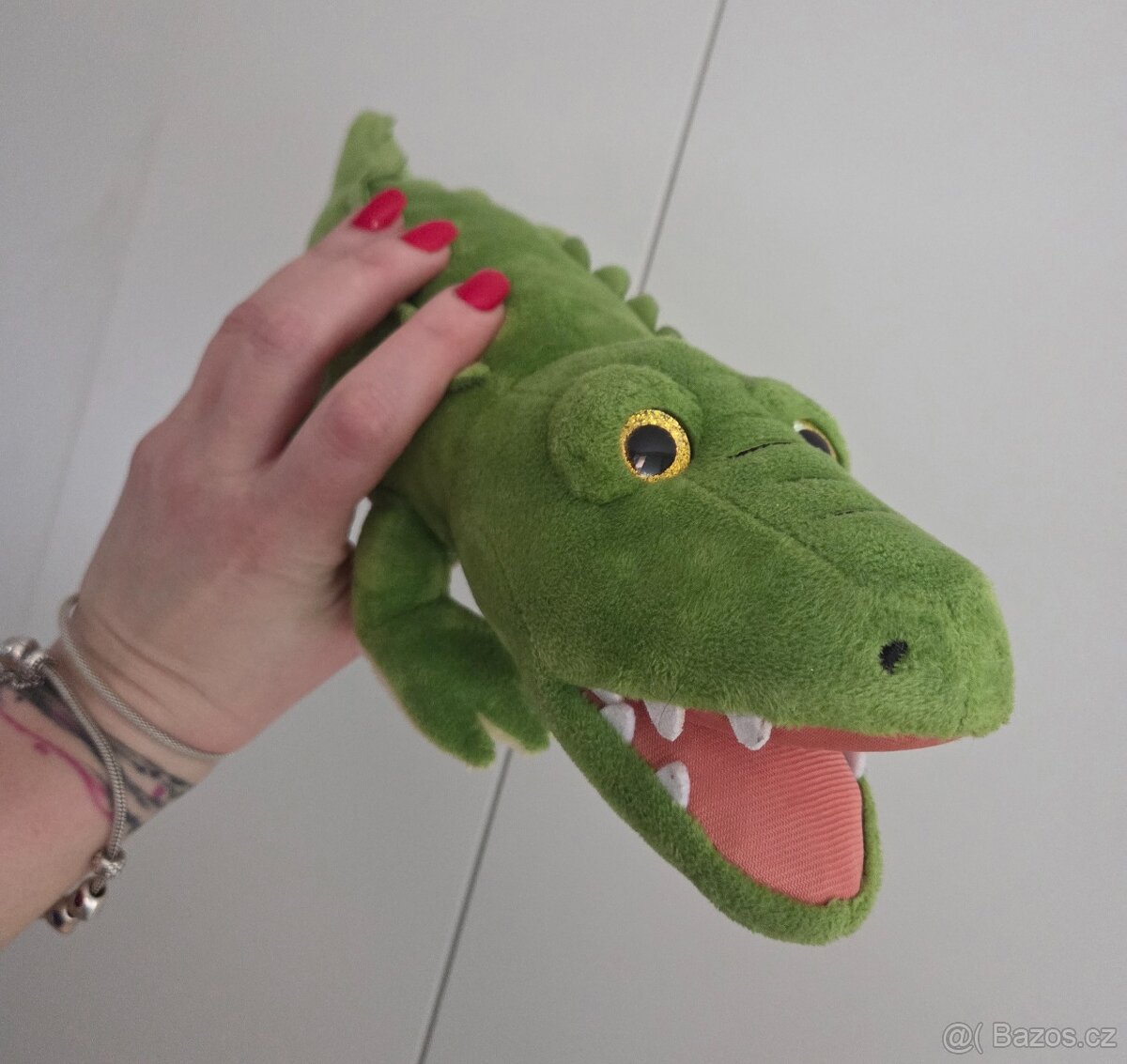 NOVÝ plyšový krokodýl - 2