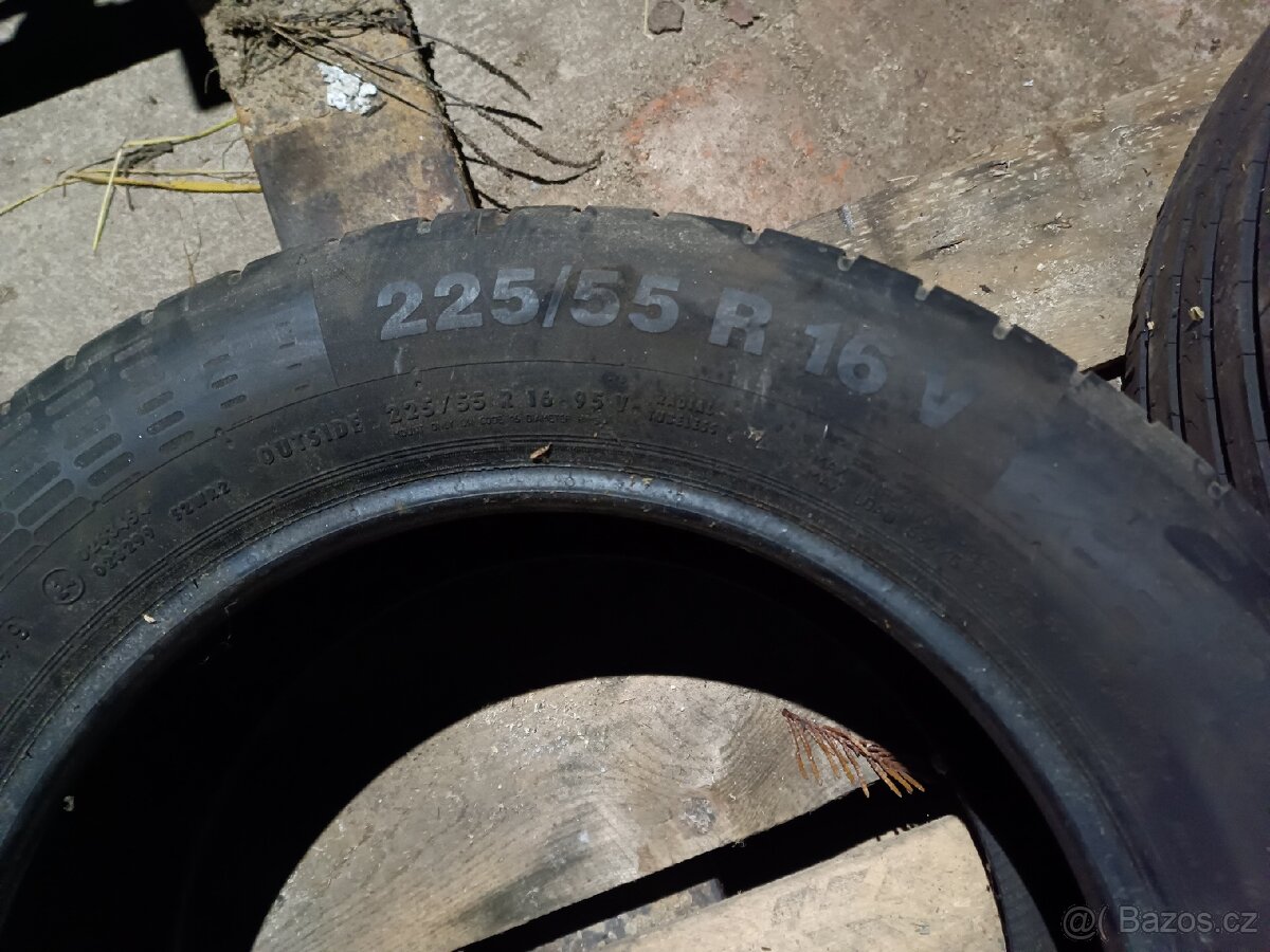 Letní pneu Continental 225/55 r16 2ks - 2