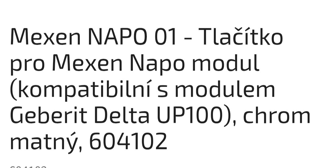 Ovladaci tlacitko Mexen - 2
