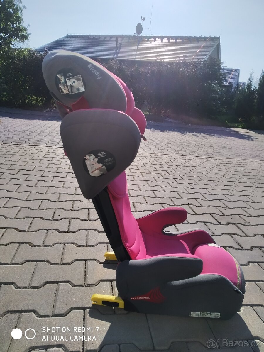 Autosedačka Kiddy - růžová - 2
