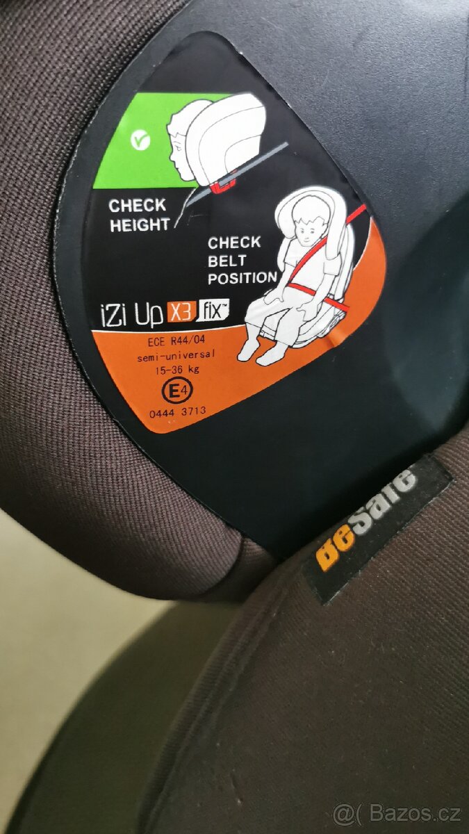 Autosedačka Besafe 15-36 kg iZi fix - 2