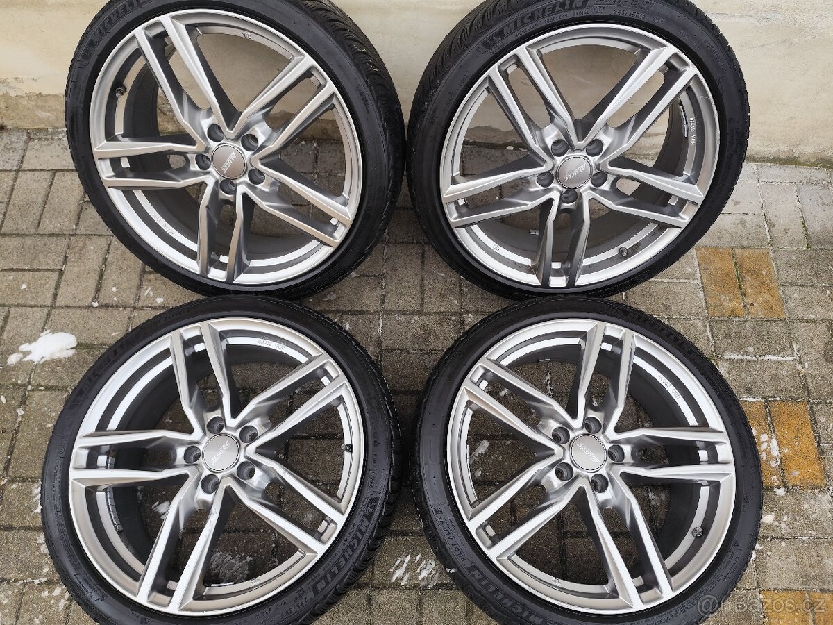 ALU 5x112 r19 ALUTEC + ZIMNÍ PNEU - 2