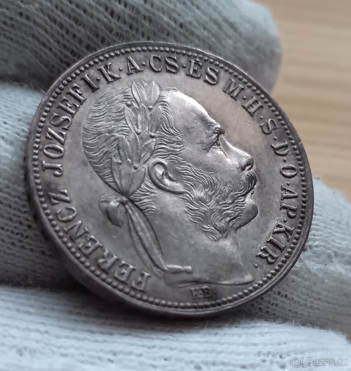 Zlatník 1888 KB František Josef I. sbírkový stav - 2