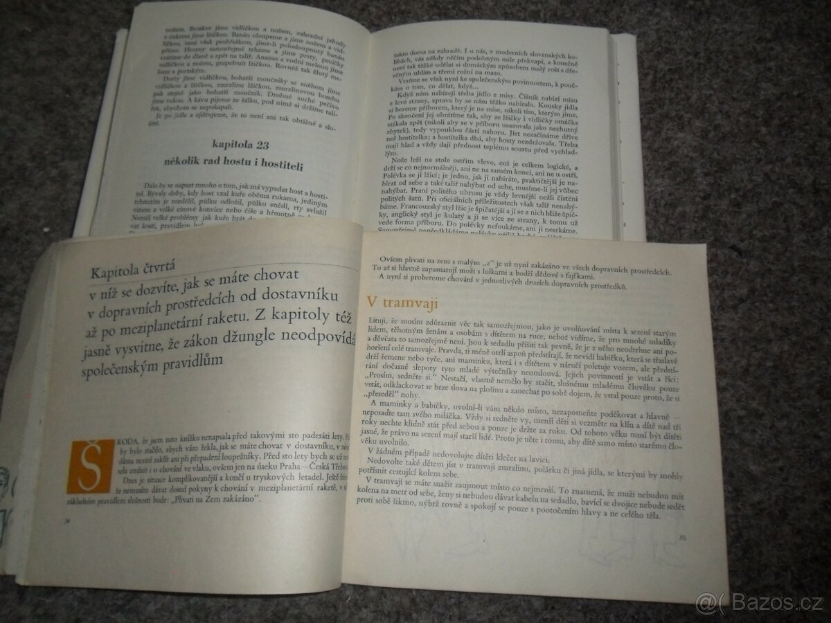 vztahy, slušné chování, pro dívky, pro rodiče, o stáří, sex - 2