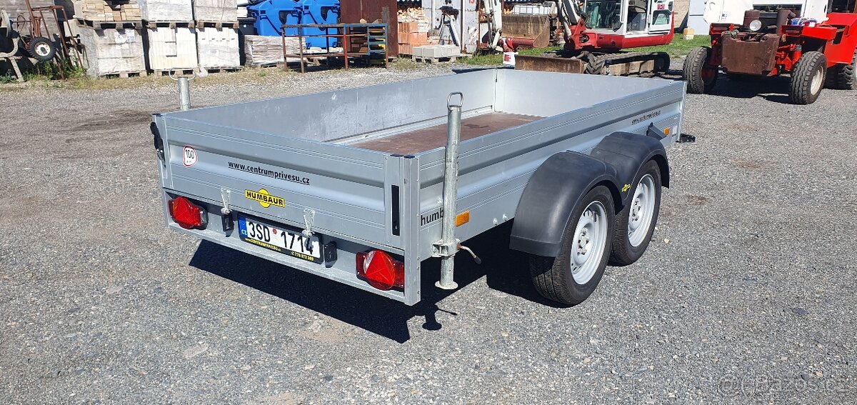 Humbaur dvounápravový vozík - 2