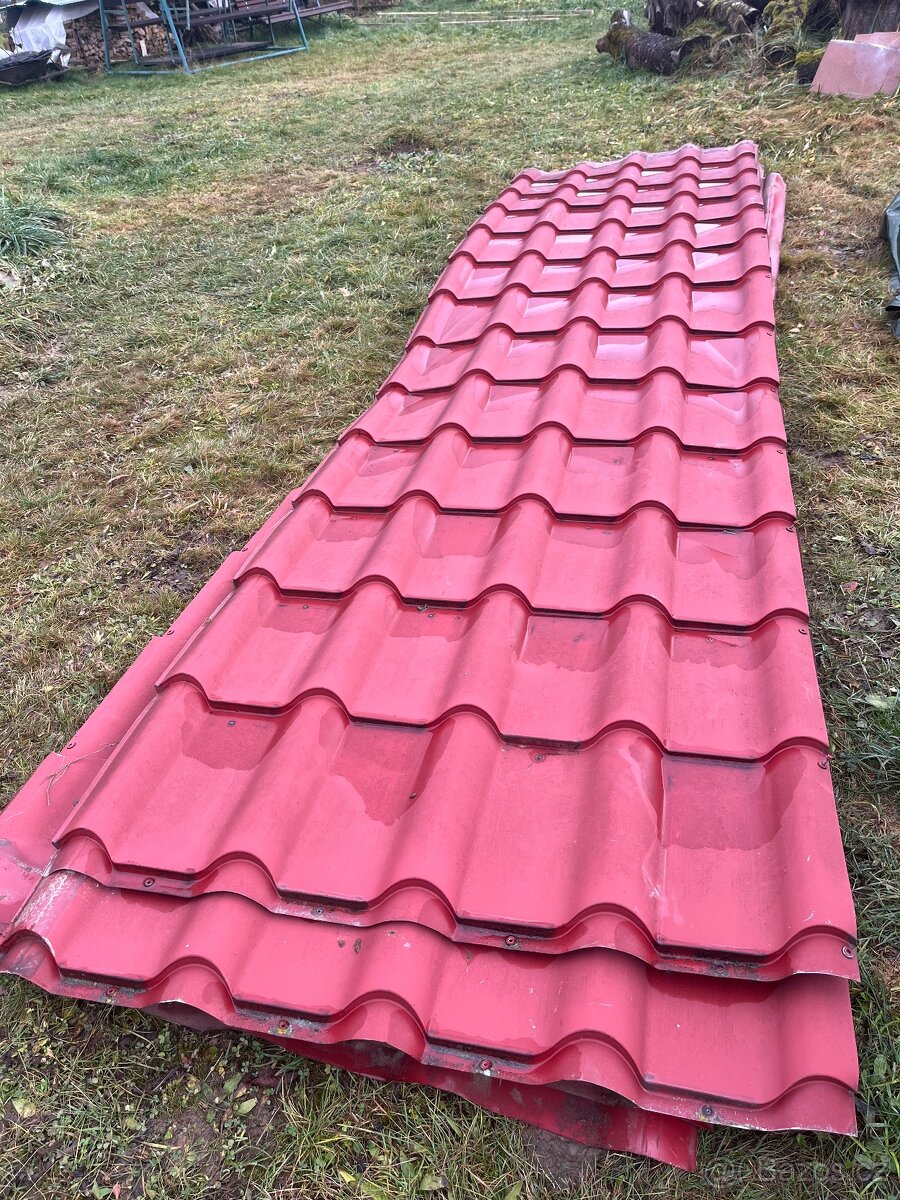 Plechová střešní krytina - 2