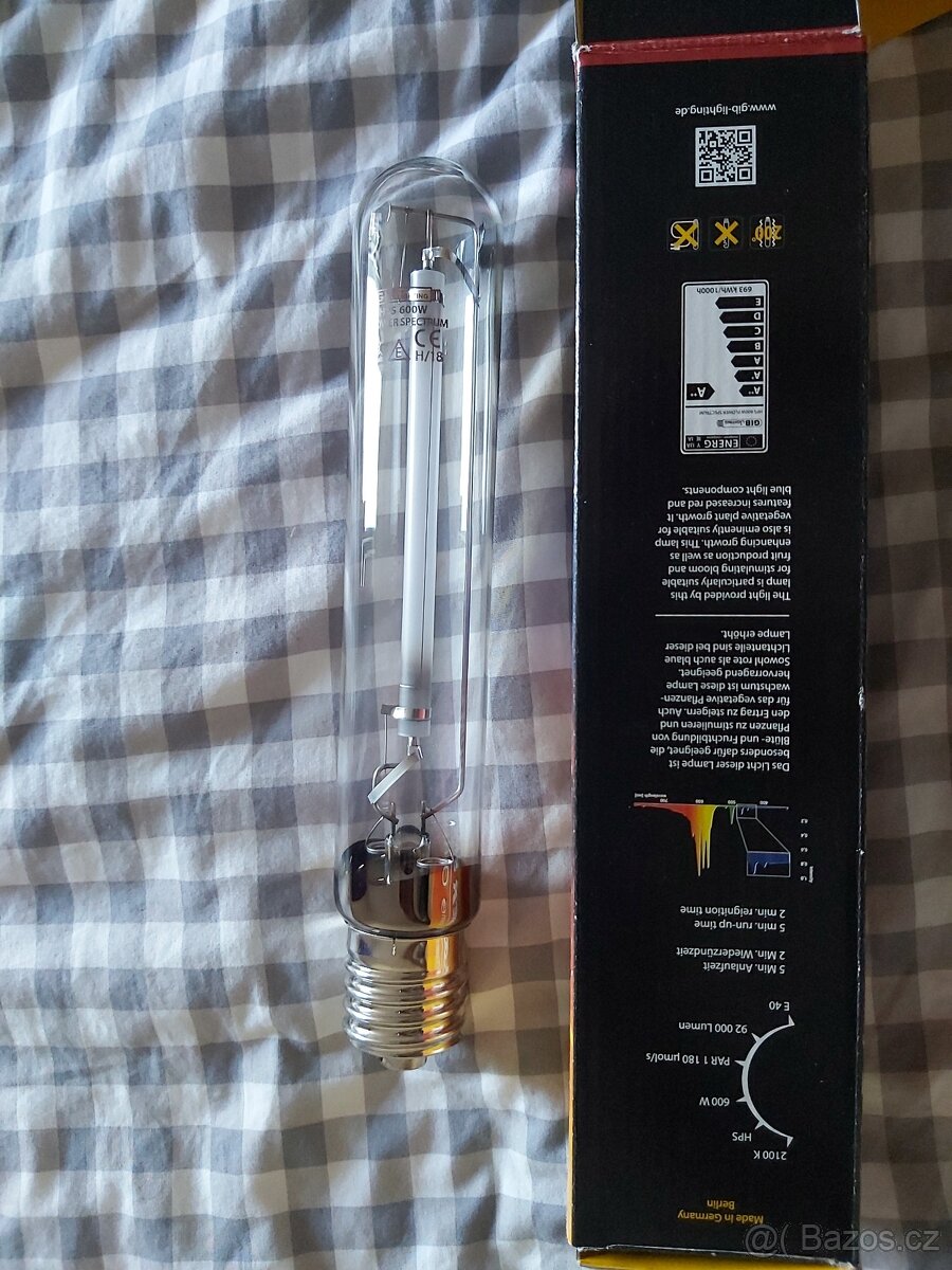 GIB Lighting Flower Spectre HPS 600W výbojka - 2