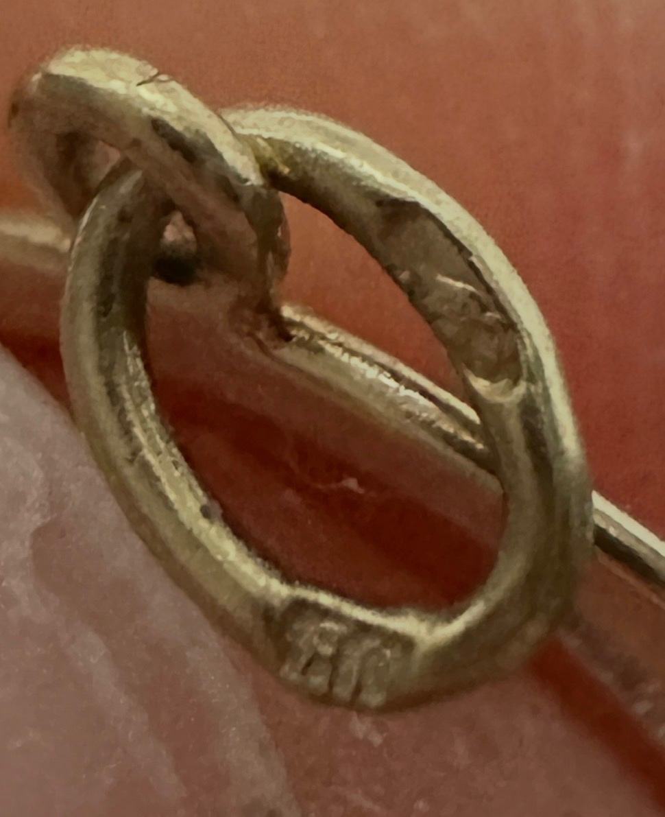 Zlatý přívěsek znamení ryby - 2