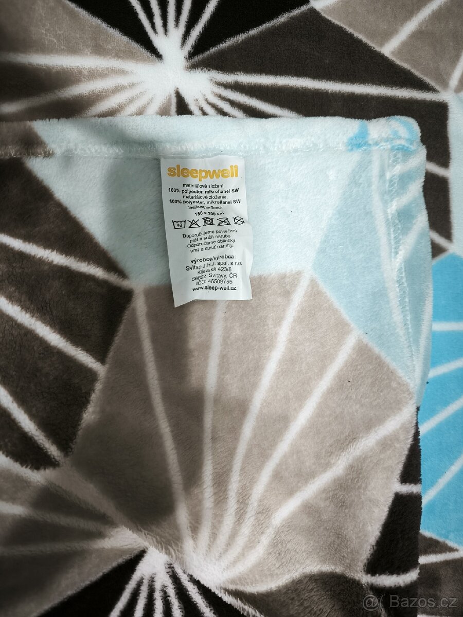 Hřejivá deka Kikko mint Zn. Sleepwell - 2