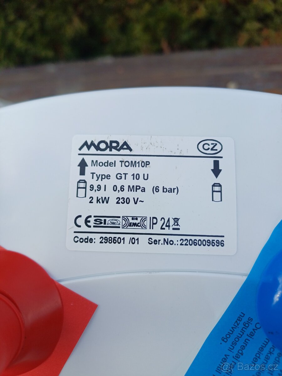 Elektrický ohřívač vody - 2