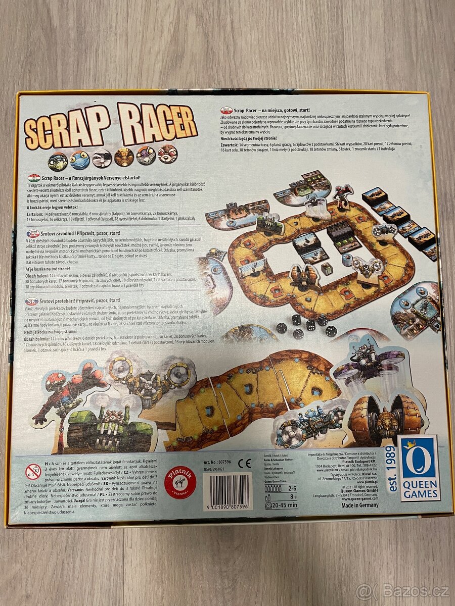 Deskova hra Scrap Racer - 2