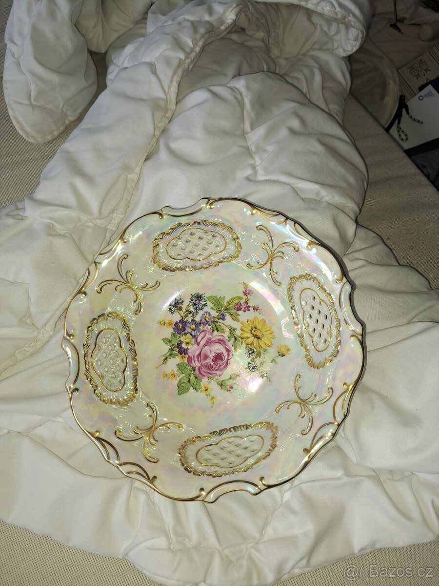 Porcelánova ozdobná mísa - 2