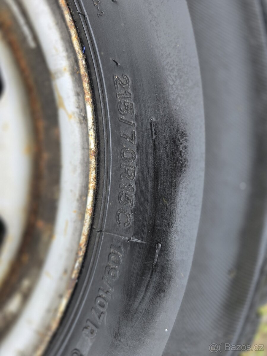 Zimní sada 215/70r15c Boxer Ducato Jumper - 2