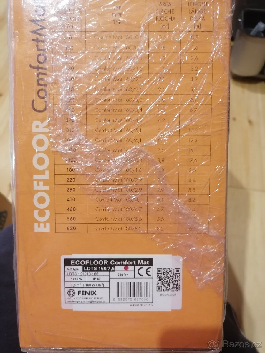 Ecofloor comfort mat 160/7,6 - 2