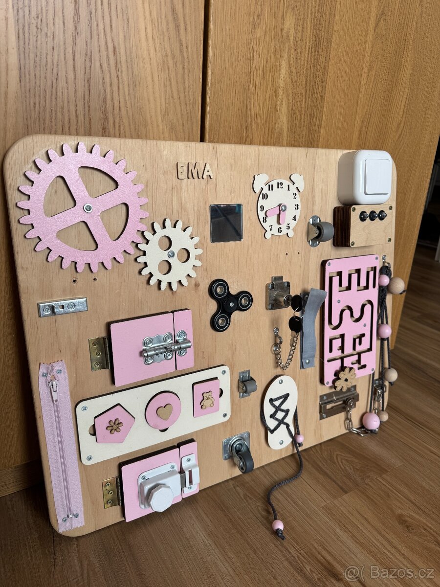 Montessori activity board - 2