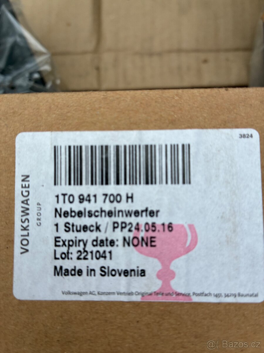 W Golf V mlhovky - 2