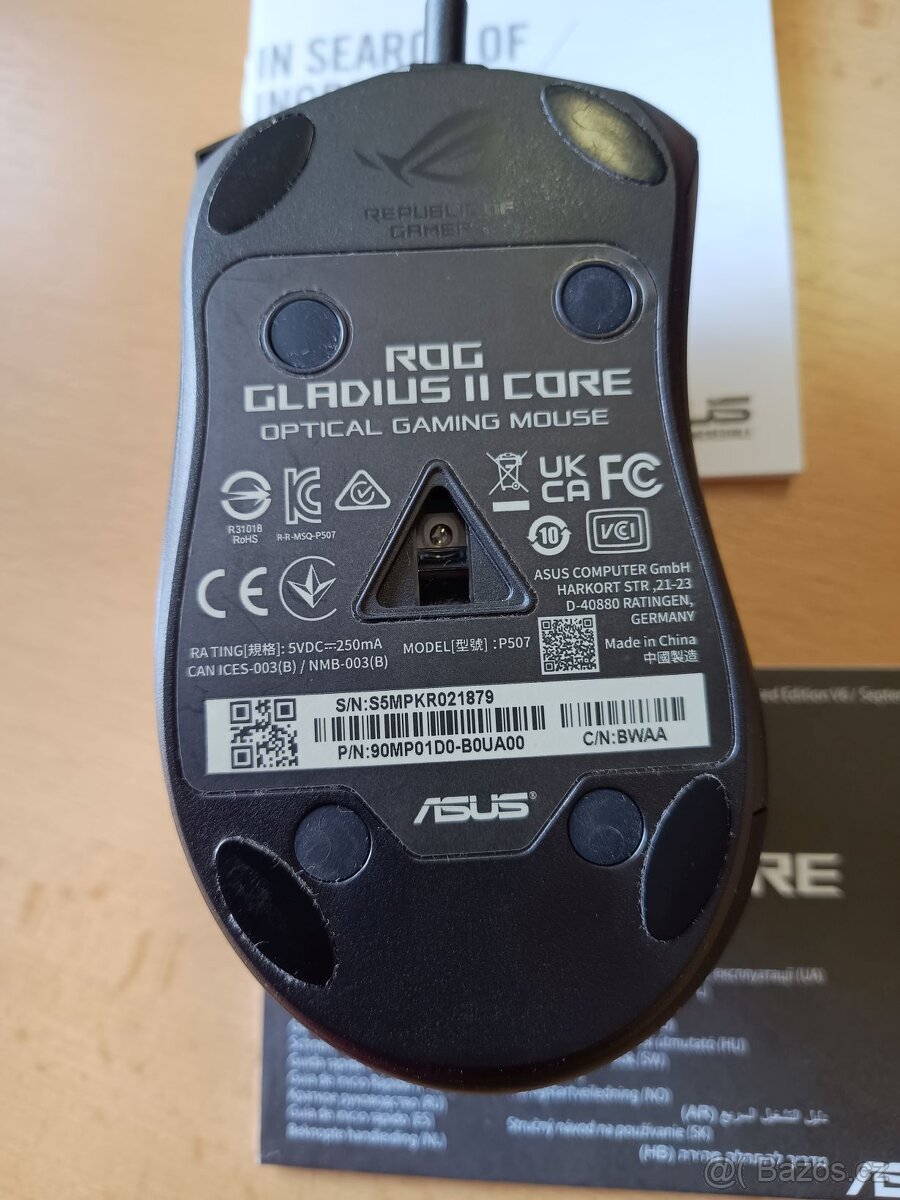 Prodám ROG Gladius II Core - 2