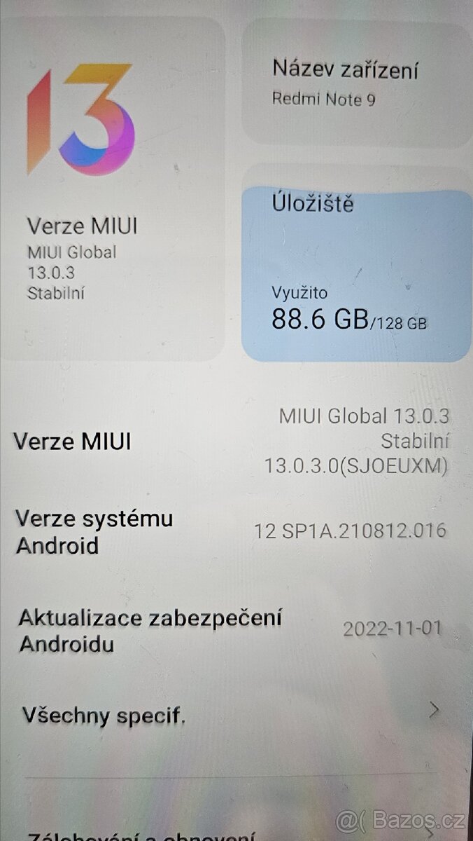 Xiaomi Redmi Note 9, 4GB/128GB - 2