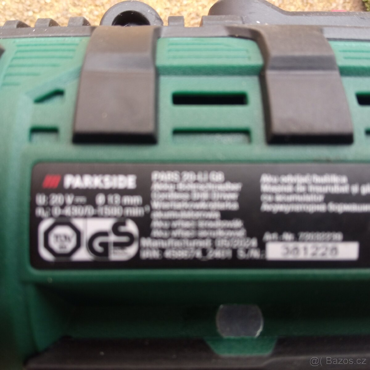 Aku vrtačka parkside - 2