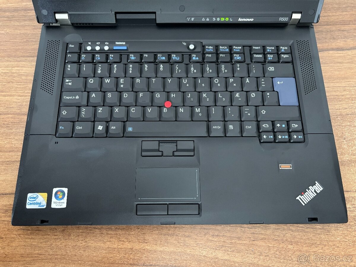 Lenovo ThinkPad R500, Windows XP - 2