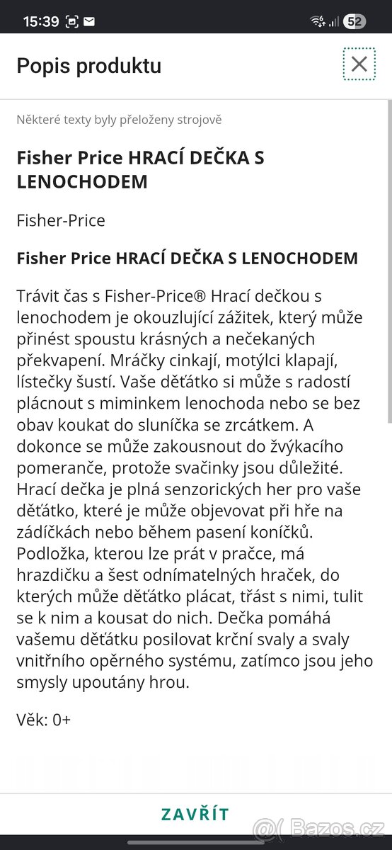 Hrací dečka - 2