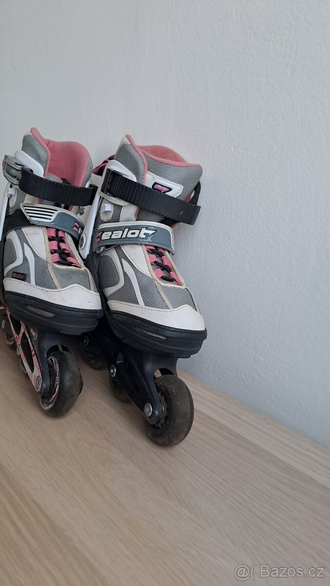 Dětské Inline brusle dívčí Zealot. - 2