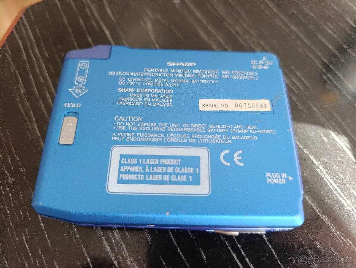 SHARP MD-SR50H minidisc walkman - 2