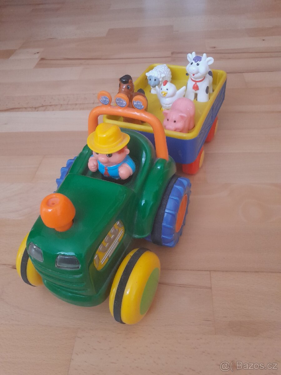 Hrací traktor. - 2
