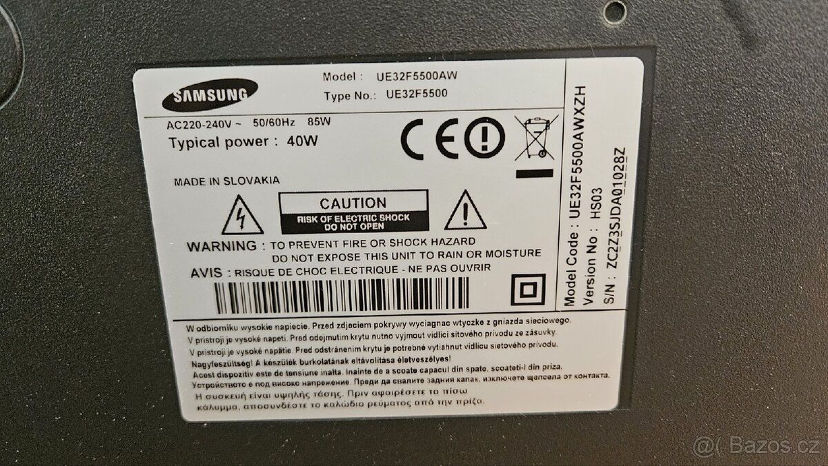 Televize Samsung LED 32" - 2