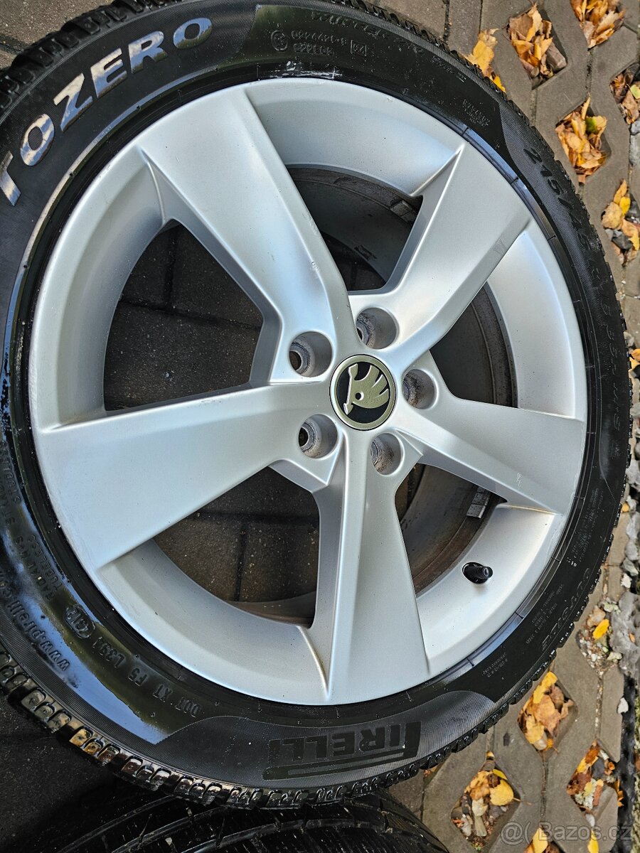 ALU kola zimní Škoda 5x100 Fabia III R16 Rapid - 2