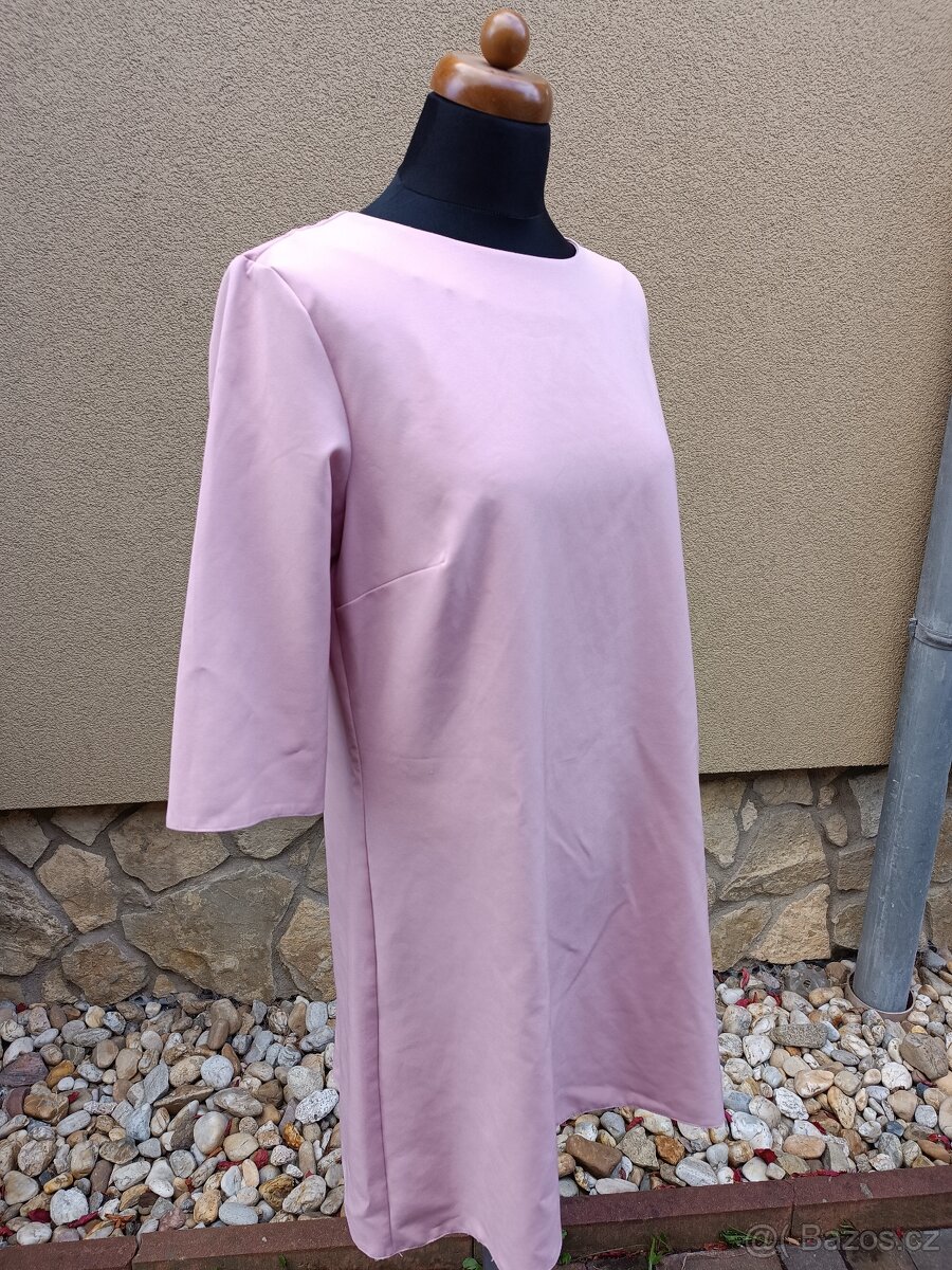 Světle růžové šaty vel.44 - 2