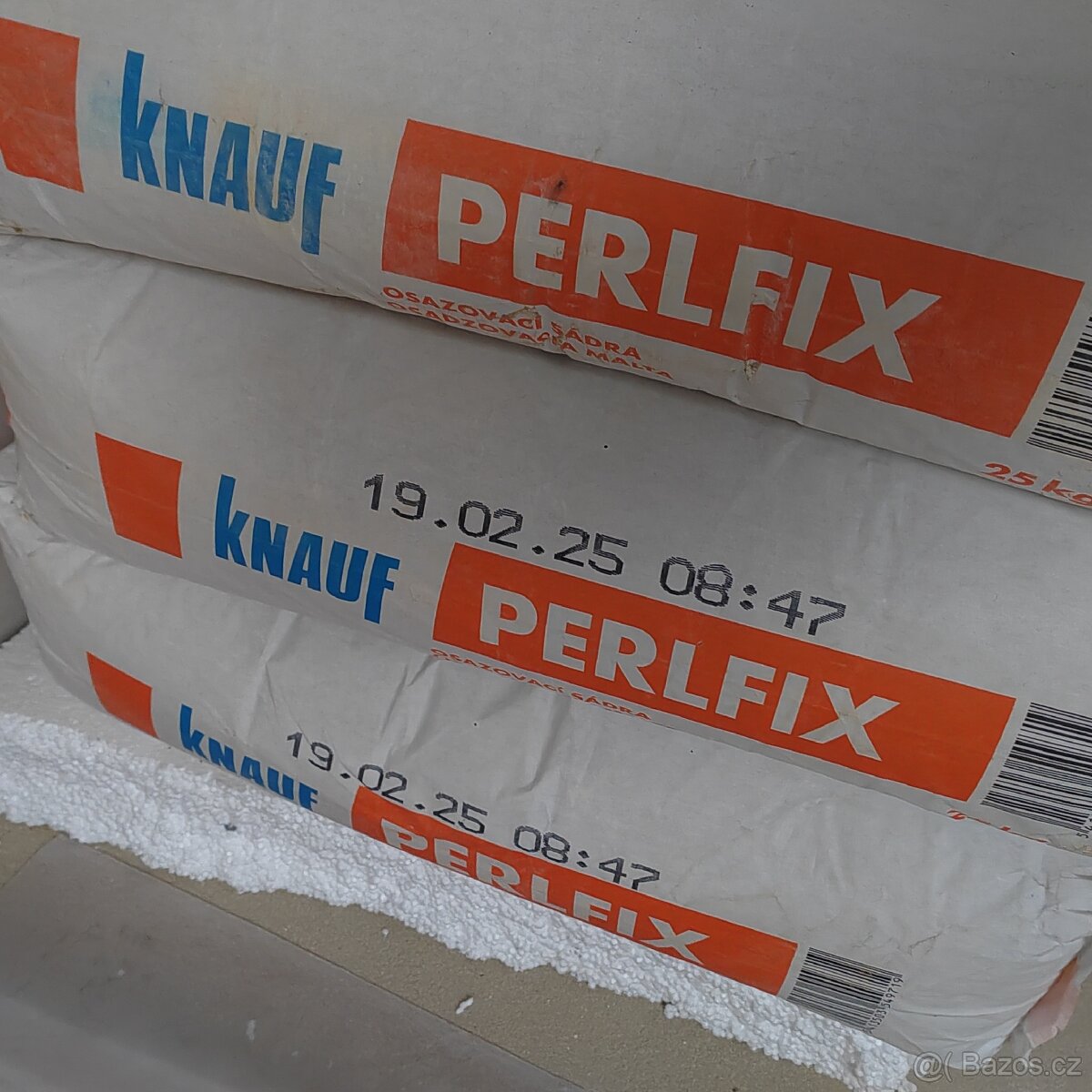 Perlex knauf sádrové lepidlo, 25 pytlů, po 25kg. - 2