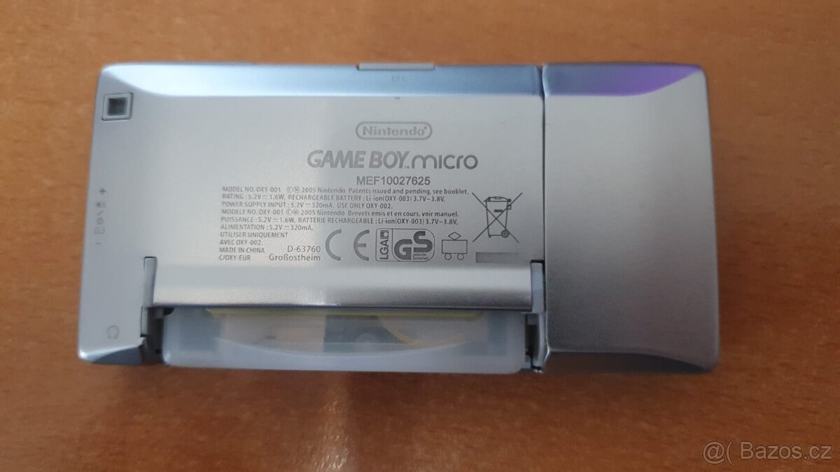 Nintendo Gameboy Micro+EZ Flash 4 - 2