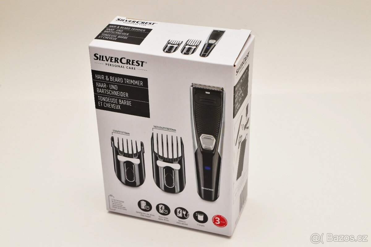 Zastřihovač vlasů a vousů Silver Crest - 2
