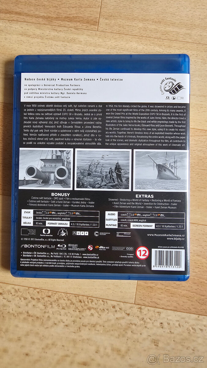 Bluray Vynález zkázy - 2