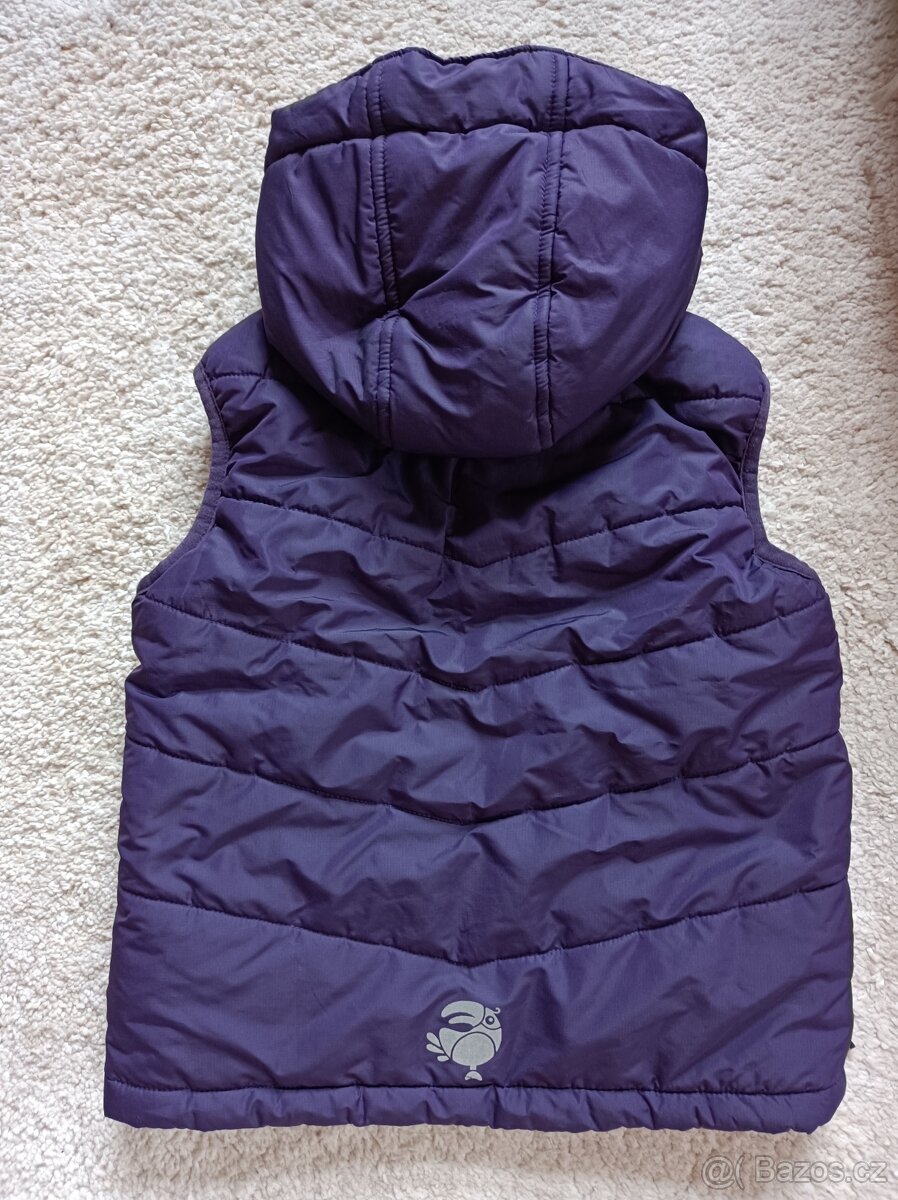 Dívčí vesta fialová - 2