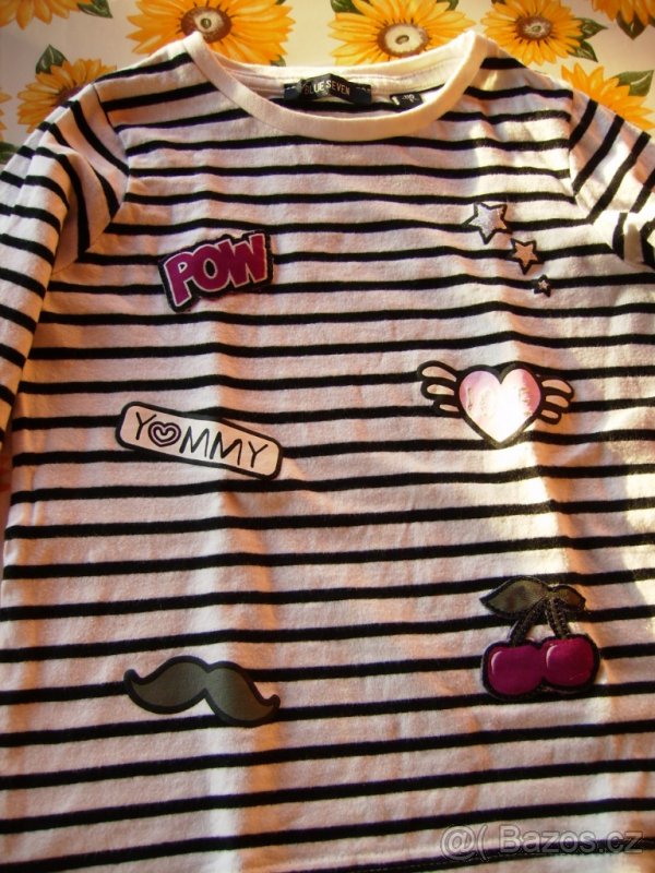 Super triko s aplikacemi vel.110. - 2