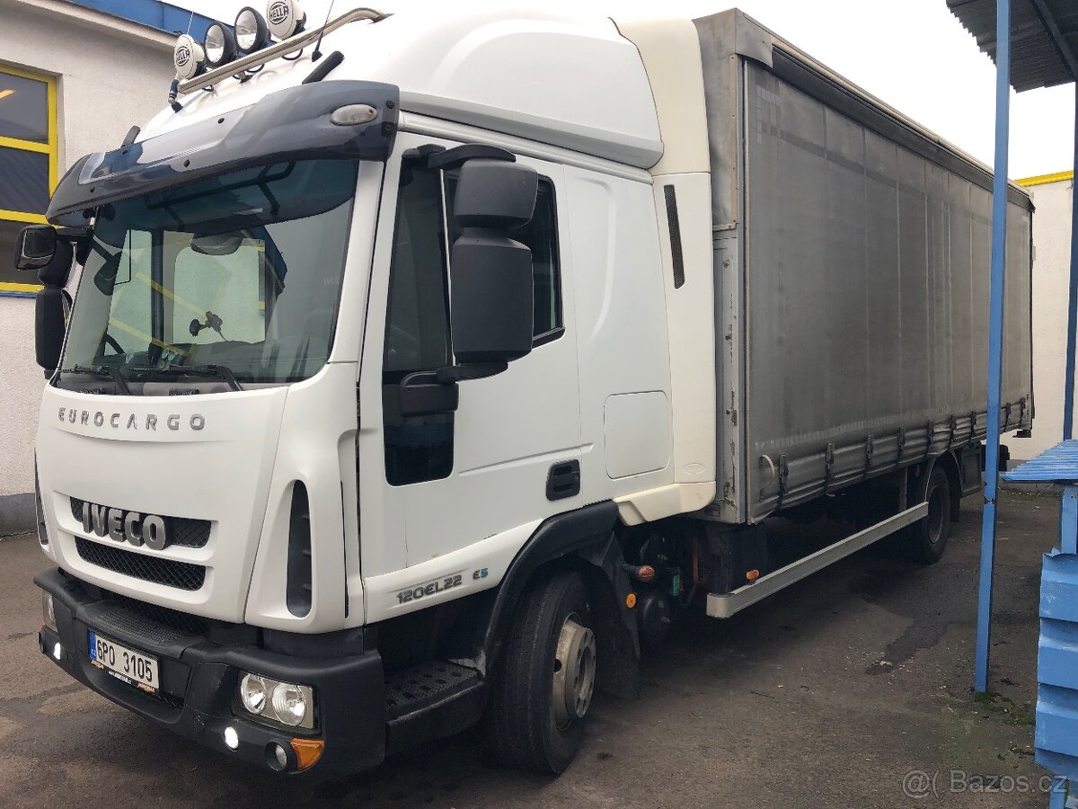 Iveco eurocargo 120EL22 s čelem - 2